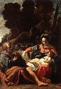 BADALOCCHIO, Sisto The Holy Family  145 oil